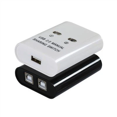 2 en 1 Salida USB 2.0 Interruptor para compartir