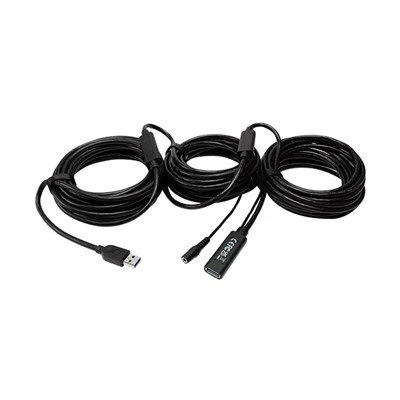 USB3 activo de tipo moldeado.0 Cable de extensión con puerto de CC