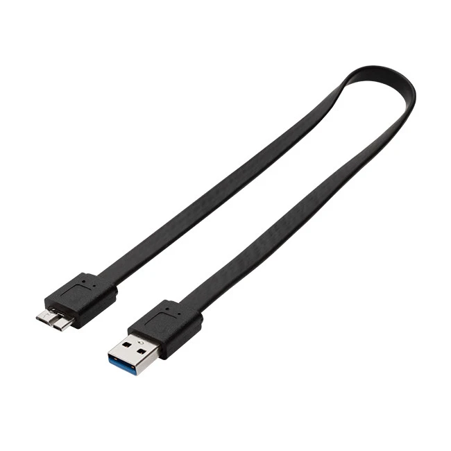 USB 3.0 Tipo A Macho a Micro B Macho Cable Plano