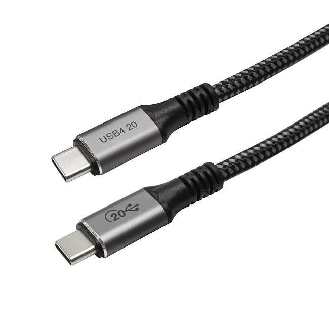 USB 4 Type-C Cable With 20Gbps Data Transmission, 8K 100W Charging Cable